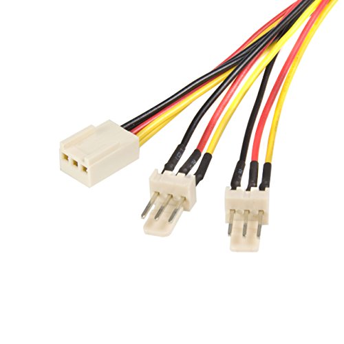 StarTech.com 30cm TX3 Lüfter Splitter Kabel, 3 pin Lüfter Stromkabel von StarTech.com