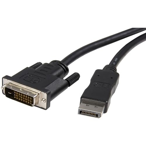 StarTech.com 3m DisplayPort auf DVI-Kabel - DisplayPort auf DVI-Adapterkabel - Monitorkabel - DVI Kabel - DP-Kabel (DP2DVIMM10) von StarTech.com