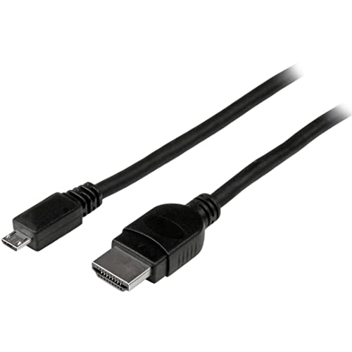 StarTech.com 3m passives Micro USB auf HDMI Kabel, MHL Adapter Konverter, Micro USB Stecker zu HDMI Stecker, 1080p Video 7.1 Kaanal Audio von StarTech.com