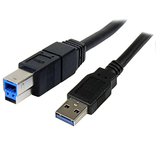 StarTech.com 3m schwarzes SuperSpeed USB 3.0 A auf B Kabel - St/St - USB 3.0 Anschlusskabel von StarTech.com