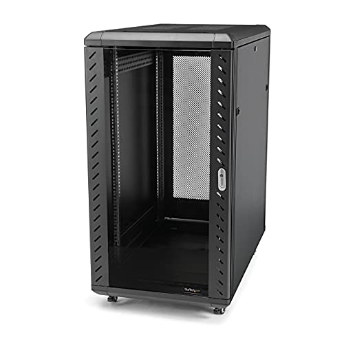 StarTech.com 4-Pfosten 18HE Serverrack/Schrank, 19" Daten-Rack/Schrank für IT-/Netzwerkgeräte, verstellbare Montageschienen StarTech.com 4-Pfosten 18HE Serverrack/Schrank, 19" Daten-Rack/Schrank für IT-/Netzwerkgeräte, verstellbare Montageschienen von StarTech.com