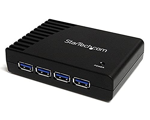 StarTech.com 4 Port SuperSpeed USB 3.0 Hub - Schwarz von StarTech.com