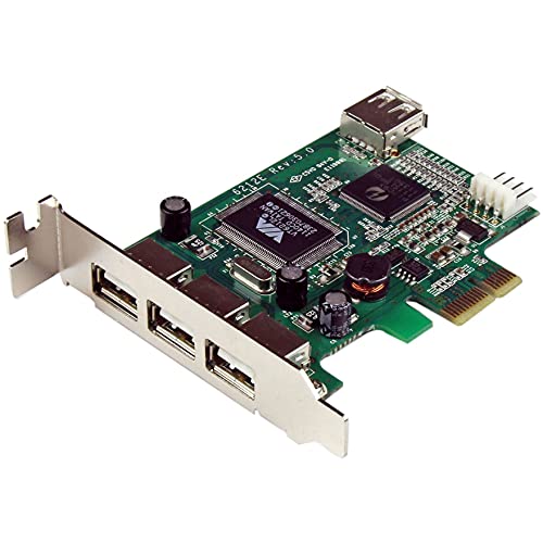 StarTech.com 4 Port LP PCIE USB Card 4 Port PCI Express Low, PEXUSB4DP von StarTech.com