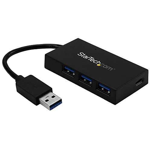 StarTech.com 4 Port USB 3.0 Hub - USB-A zu 3x USB-A und 1x USB-C - Reise USB Hub - Mobiler USB-C Hub von StarTech.com