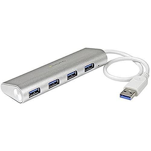 StarTech.com 4-Port USB Hub, USB A auf 4x USB-A Ports, USB 5Gbps, USB-Busbetrieben, Tragbarer Laptop USB 3.0 Hub von StarTech.com