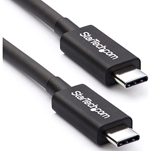 StarTech.com 50cm Passives Thunderbolt 3 Kabel, 40Gbps, 100W PD, 4K/5K Video, Thunderbolt Kabel, Kompatibel mit USB4/DP Alt Mode, Thunderbolt 4, USB 3.2/Typ-C (TBLT34MM50CM) von StarTech