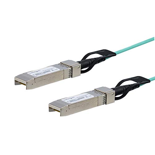 StarTech.com 5m Cisco SFP-10G-AOC5M kompatibel - SFP+ aktives Kabel - AOC Kabel - SFP+ auf SFP+ StarTech.com 5m Cisco SFP-10G-AOC5M kompatibel - SFP+ aktives Kabel - AOC Kabel - SFP+ auf SFP+ von StarTech.com
