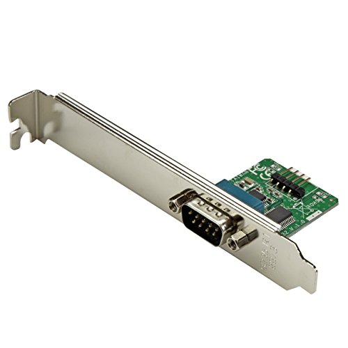 StarTech.com 60cm Internes USB 10 Pin Header auf Serielles RS232/ DB9 Slotblech, IDC 10 Pin zu RS-232/ DB-9 Slotblech Adapter von StarTech.com