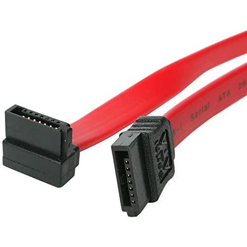 StarTech.com 60cm SATA Serielles ATA-Kabel rechts gewinkelt - Bu/Bu - S-ATA Anschlusskabel von StarTech.com