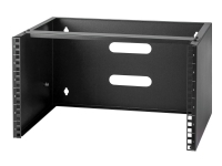 StarTech.com 6HE Wandhalterung für Patchpanel - 35,6 cm tief, Wandmontiertes Regal, 6U, 20 kg, 4,5 kg, Schwarz von StarTech.com