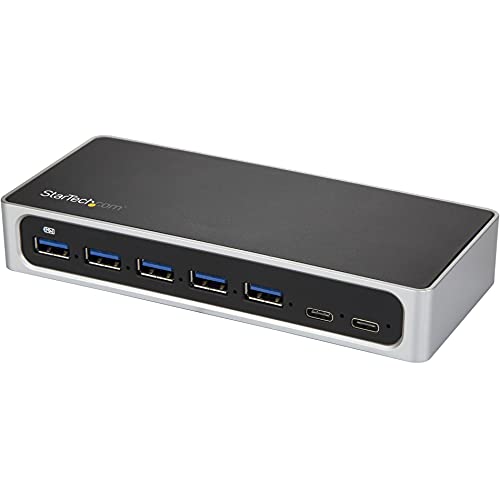 StarTech.com 7 Port USB-C Hub - USB C auf 5x USB-A und 2x USB Type-C - USB 3.0 von StarTech.com