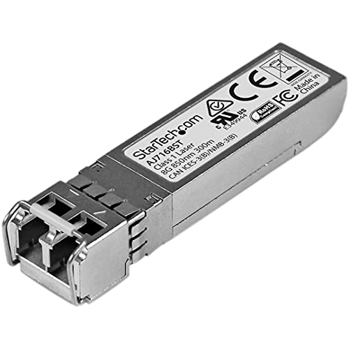 StarTech.com 8 Gb Fibre Channel Short Wave B-series SFP+ - HP AJ716B kompatibel - SFP+ Kurzwellentransceiver - 300m - MM LC 850nm von StarTech.com