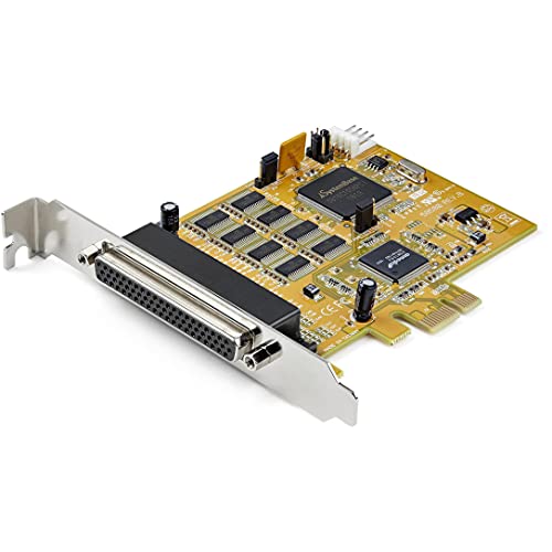 StarTech.com 8 Port PCI Express Karte - PCIe RS232 Erweiterungskarte - 16C1050 UART - Windows & Linux von StarTech.com