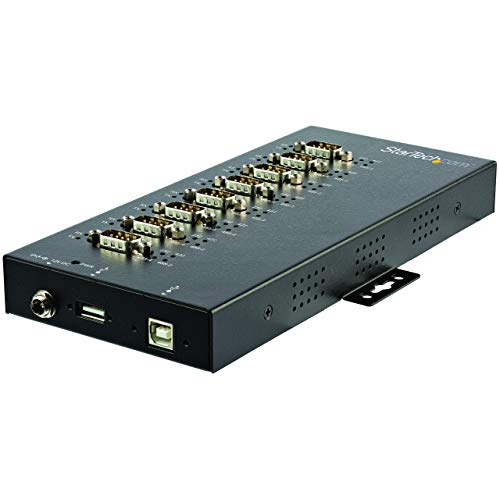 StarTech.com 8 Port industrieller USB auf RS232/ 422/ 485 Serieller Adapter - 15kv ESD Schutz - USB zu Seriell Adapter von StarTech.com