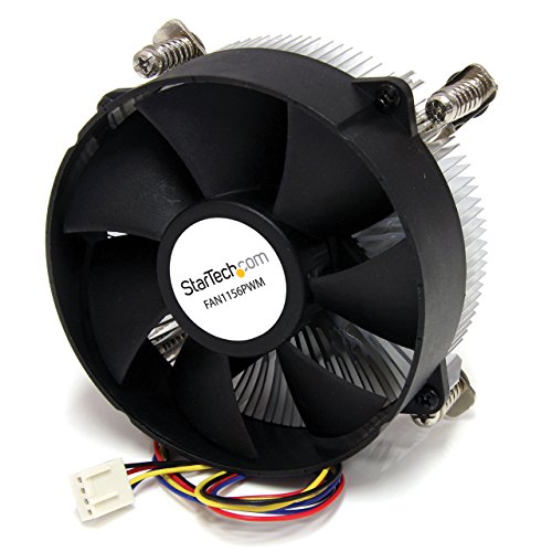 StarTech.com 95mm CPU-Lüfter mit Kühlkörper für LGA1156/1155 Sockel mit PVM, Schwarz StarTech.com 95mm CPU-Lüfter mit Kühlkörper für LGA1156/1155 Sockel mit PVM, Schwarz von StarTech.com