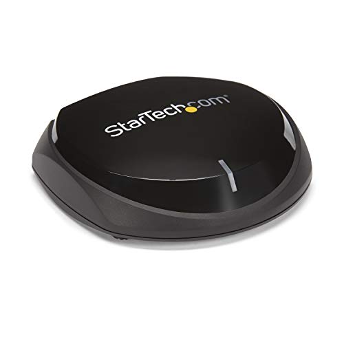 StarTech.com Bluetooth 5.0 Audio Empfänger mit NFC - BT Audio Adapter Für Stereoanlagen, HiFi, Verstärker - 20m Reichweite, aptx - 3,5mm/RCA oder Digital Toslink/SPDIF Optisches Ausgang - (BT52A) von StarTech.com