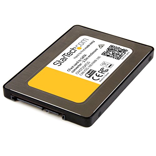 StarTech.com CFast Karte auf 2,5" SATA Kartenleser - CFast Card zu SATA / SSD Adapter / Konverter - Unterstützt Serial ATA III (6 Gbit/s) von StarTech.com