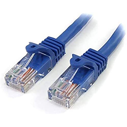 StarTech.com Cat5e Patchkabel mit Snagless RJ45 Anschluss - Netzwerkkabel 5m - Blau von StarTech.com