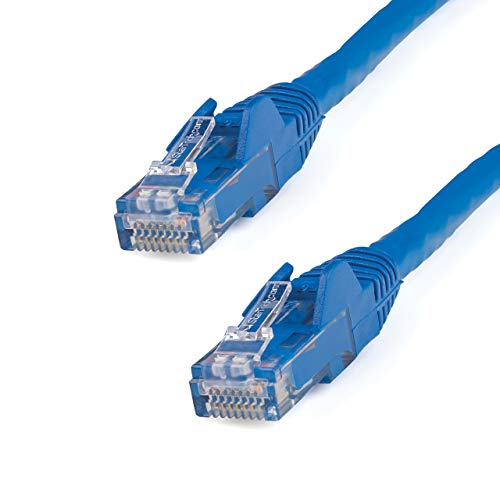 StarTech.com Cat6 Gigabit Patchkabel Snagless mit RJ45 UTP 5m in Blau - Cat 6 Netzwerkkabel von StarTech.com