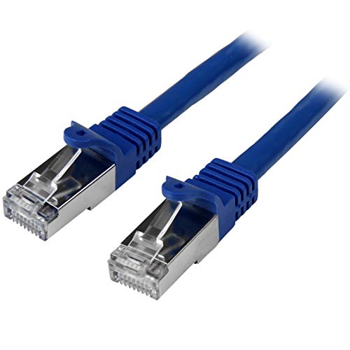 StarTech.com Cat6 Netzwerkkabel, geschirmtes (SFTP) Patchkabel, 3 m, Blau von StarTech.com