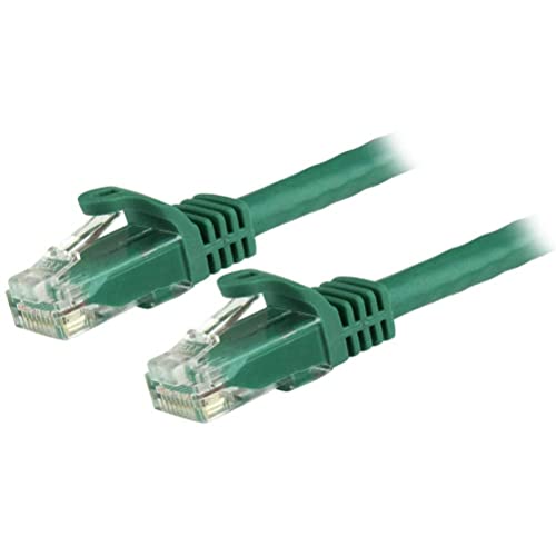 StarTech.com Cat6 Netzwerkkabel (3m - Gigabit RJ45 UTP Patchkabel - Snagless - Schutzmanschette - St/St) Grün von StarTech.com