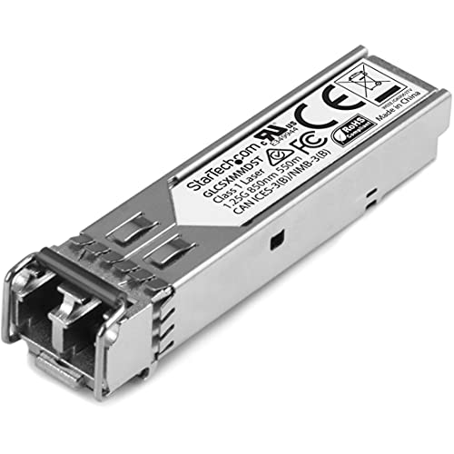 StarTech.com Cisco GLC-SX-MMD kompatibel SFP - Gigabit Fiber 1000Base-SX SFP Transceiver Module - MM LC - 550m - 850nm von StarTech.com