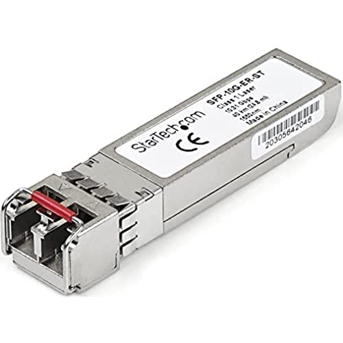 StarTech.com Cisco SFP-10G-ER kompatibel SFP+ - 10 Gigabit Fiber 10GBase-ER SFP+ Transceiver Modul - SM LC - 40km - 1550nm von StarTech.com