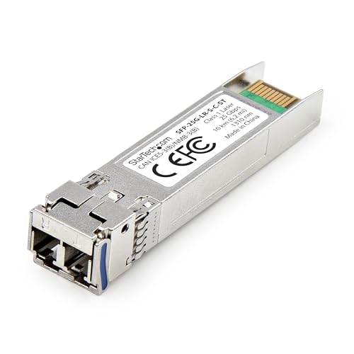 StarTech.com Cisco SFP-25G-LR-S kompatibles SFP28-Modul, 25 GB Singlemode-Faser (SMF), 25 GbE 10 km (LC-Transceiver) von StarTech.com