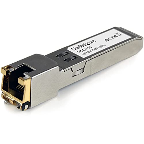 StarTech.com Cisco kompatibles Gigabit RJ45 Kupfer SFP Transceiver Modul - Mini-GBIC von StarTech.com