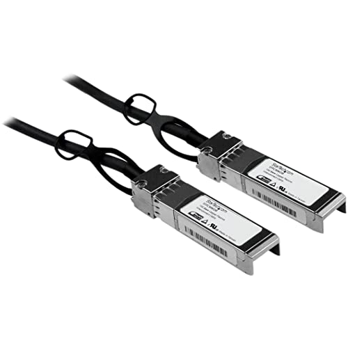 StarTech.com Cisco kompatibles SFP+ Twinax Kabel (3m, 10GBASE-CU SFP+ Direct Attach, passiv, 10Gigabit Kupfer Netzwerkkabel) von StarTech.com