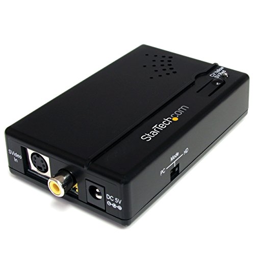 StarTech.com Composite und S-Video auf HDMI Konverter / Wandler mit Audio - 1080p StarTech.com Composite und S-Video auf HDMI Konverter / Wandler mit Audio - 1080p von StarTech.com