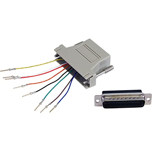 StarTech.com DB25 auf RJ45 modularer Adapter - Stecker/Buchse - Seriell Adapter - DB25 (St) - RJ-45 (Bu) von StarTech.com