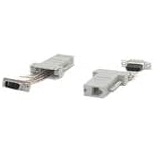 StarTech.com DB9 auf RJ45 Modular-Adapter - Stecker/Buchse - Seriell Adapter DB-9 / RJ-45 - St / Bu von StarTech.com