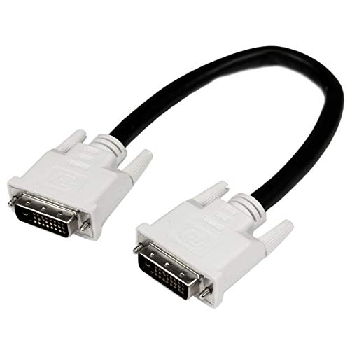 StarTech.com DVI-D Dual Link Kabel 1m (Stecker/Stecker) - DVI 24+1 Pin Monitorkabel Dual Link - DVI Anschlusskabel mit Ferritkernen von StarTech.com