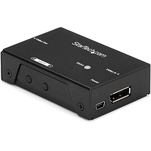 StarTech.com DisplayPort Signalverstärker - DP Extender - Displayport Signal Verstärker - 4K 60Hz - 20m von StarTech.com