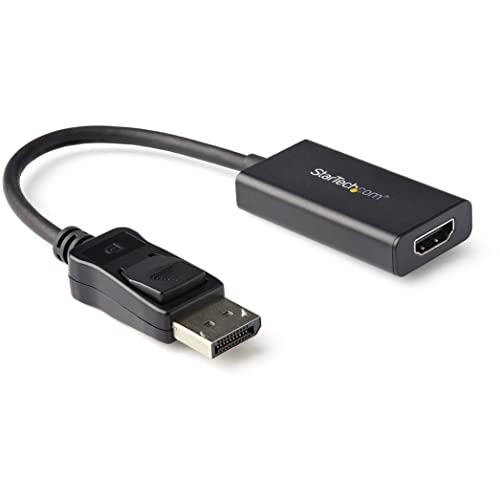 StarTech.com DisplayPort auf HDMI Adapter mit HDR - 4K 60Hz - Schwarz - DP auf HDMI Konverter - von StarTech.com
