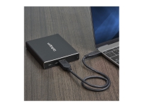 StarTech.com Dual Slot Festplattengehäuse für M.2 NGFF SATA SSDs - USB 3.1 (10Gbit/s) - RAID, SSD-Gehäuse, M.2, M.2, SATA, Serial ATA II, Serial ATA III, 10 Gbit/s, USB Anschluss, Schwarz von StarTech.com