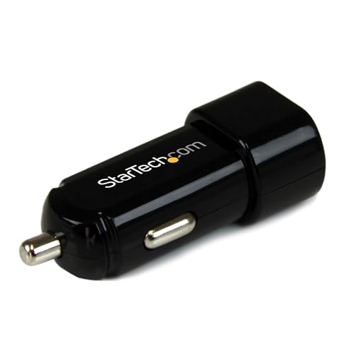 StarTech.com Dual USB KFZ-Ladegerät, 17 Watt / 3,4 A, 2-fach USB Adapter für Apple und Android von StarTech.com