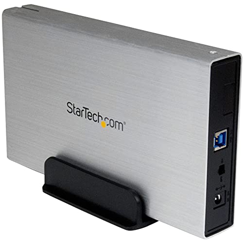 StarTech.com Externes 3,5" SATA III SSD USB 3.0 SuperSpeed Festplattengehäuse mit UASP - 3,5 Zoll (8,9cm) HDD Gehäuse aus Aluminium von StarTech.com