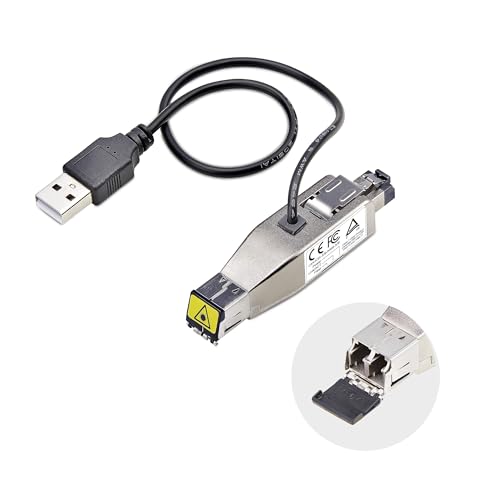 StarTech.com Gigabit Glasfaser Medienkonverter Dongle, LWL Kupfer Umsetzer SM/MM, Glasfaser auf Ethernet RJ45, USB Betrieben StarTech.com Gigabit Glasfaser Medienkonverter Dongle, LWL Kupfer Umsetzer SM/MM, Glasfaser auf Ethernet RJ45, USB Betrieben von StarTech.com