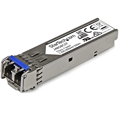 StarTech.com Gigabit LWL SFP Transceiver Modul - HP J4858C kompatibel - MM LC mit DDM - 550m - 1000Base-SX von StarTech.com