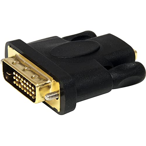 StarTech.com HDMI® auf DVI Adapter - HDMI zu DVI-D Konverter Buchse/Stecker - HD/DVI - Bu/St - Schwarz, 3.2 x 0.8 x 5.9 von StarTech.com