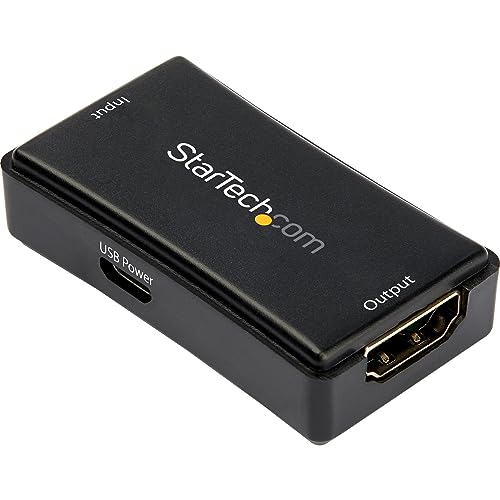 StarTech.com HDMI-Signalverstärker (4K 60Hz, USB Powered, 7.1 Audiounterstützung, Signal Booster, YUV 4: 4: 4) von StarTech.com