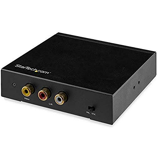 StarTech.com HDMI auf Cinch Wandler mit Audio (RCA, Composite-Video-Adapter, NTSC / PAL, 1080p) von StarTech.com