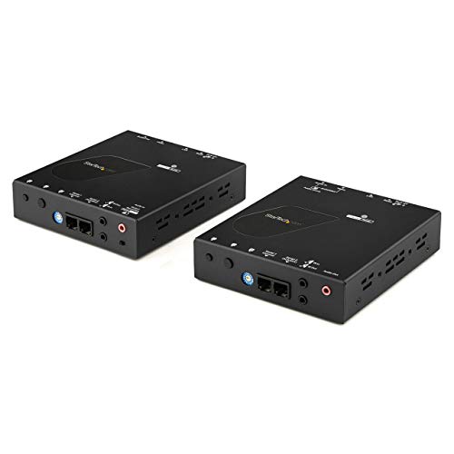 StarTech.com HDMI über IP Extender Set mit Videowall Unterstützung - 1080p - HDMI über Cat5 oder Cat6 Ethernet Übertragungssystem von StarTech.com