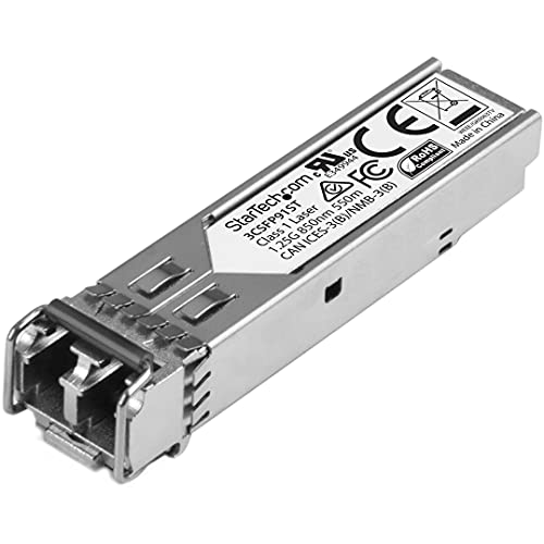 StarTech.com HP 3CSFP91 kompatibel SFP - Gigabit Fiber 1000Base-SX SFP Transceiver Module - MM LC - 550m - 850nm von StarTech.com