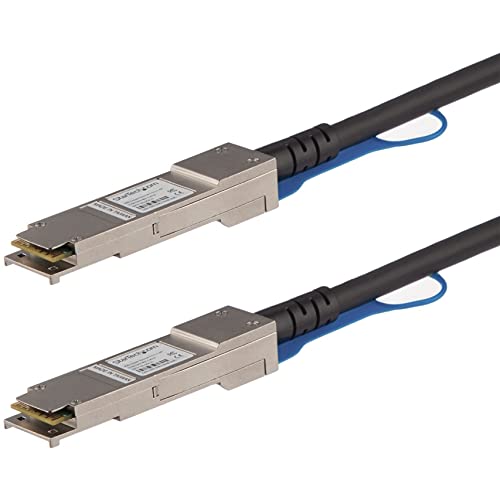 StarTech.com Juniper EX-QSFP-40GE-DAC50CM kompatibel - QSFP+ Direktverbindungskabel - 40G QSFP+ Kabel - Passives Twinax Kabel - QSFP Kabel StarTech.com Juniper EX-QSFP-40GE-DAC50CM kompatibel - QSFP+ Direktverbindungskabel - 40G QSFP+ Kabel - Passives Twinax Kabel - QSFP Kabel von StarTech