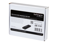 StarTech.com M.2 SSD Aluminiumgehäuse für USB 3.0 (5Gbit/s) mit UASP - Schwarz - M.2 NGFF SATA mit B Key & B+M Key - Externes tragbares M.2-Gehäuse - Nicht kompatibel mit NVMe / AHCI, SSD-Gehäuse, M.2, M.2, 6 Gbit/s, USB Anschluss, Schwarz von StarTech.com