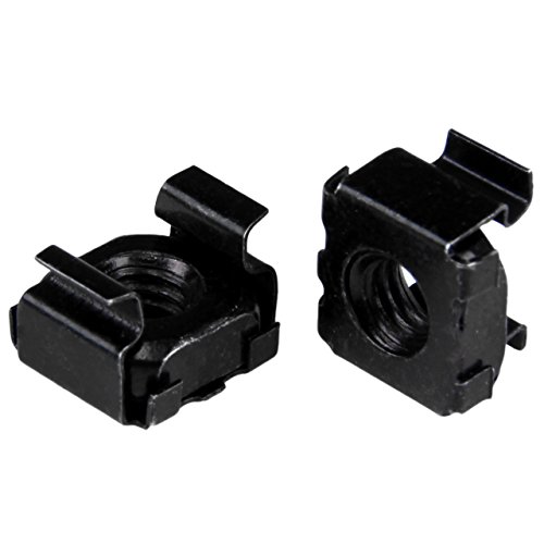 StarTech.com M5 Käfigmutter, 100er Pack, Schwarz, M5 Montagemutter für Server Rack und Serverschrank StarTech.com M5 Käfigmutter, 100er Pack, Schwarz, M5 Montagemutter für Server Rack und Serverschrank von StarTech