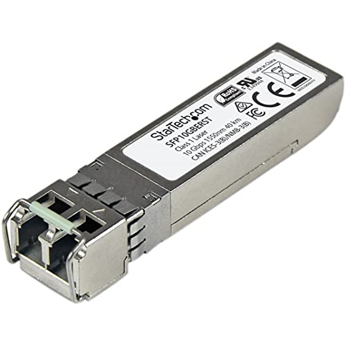 StarTech.com MSA konformes 10 Gigabit Glasfaser SFP+ Transceiver Modul - 10GBASE-ER - SM LC - 40 Km von StarTech.com